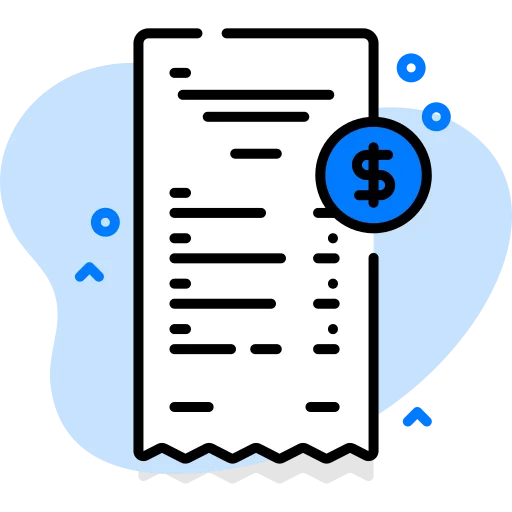 Add invoice details in just a minute